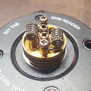the coil from a vaping device